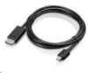 Obrázek LENOVO adaptér Mini- DisplayPort to DisplayPort Monitor Cable - přenos signálu přes miniDP na DisplayPort
