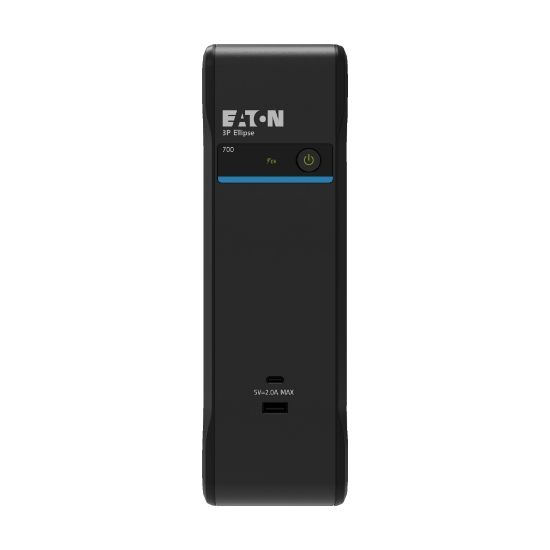 Obrázek Eaton 3P Ellipse UPS USB IEC, 1700 VA, 1040 W, Vstup: C14, Výstupy: (4) C13, (4) Pouze přepěťová ochrana C13, USB nabíje