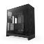 Obrázek NZXT skříň H9 Flow dvoukomorová ATX / 4x140mm fan / až 10xfan / perforovaný top / proskl. bočnice, front / černá