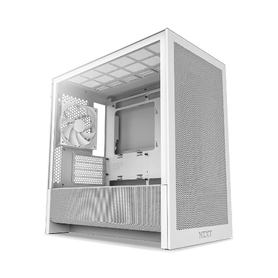 Obrázek NZXT skříň H3 Flow / microATX / 1x120mm / USB / USB-C / bílá