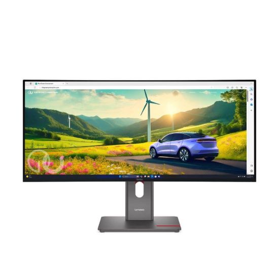 Obrázek LENOVO LCD P34WD-40 -  34'' ECO-IPS,21:9,3440x1440,120Hz,350cd,2000:1,4ms,repro,2xHDMI,DP,DC,USB-C(140W PD),RJ45,VESA