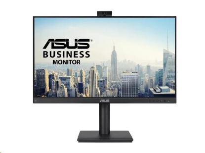 Obrázek ASUS LCD 23.8" BE249QFK Video Conferencing Monitor, FHD, IPS, 100Hz, Frameless, FHD Webcam, Mic Array, Stereo Speakers