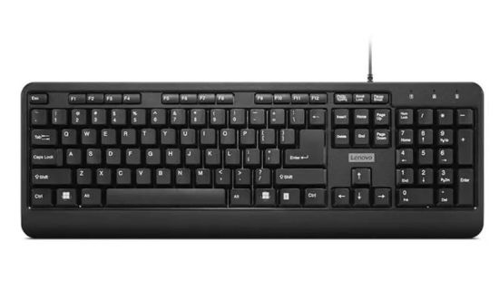 Obrázek Lenovo 160 Wired  Keyboard  US