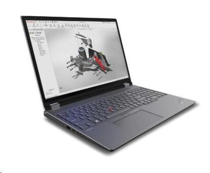 Obrázek LENOVO NTB ThinkPad/Workstation P16 Gen2 - i7-13700HX,16" WUXGA IPS,16GB,512SSD,THb,Arc Pro A30M,W11P,3Y Premier