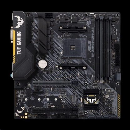 Obrázek ASUS MB Sc AM4 TUF GAMING B450M-PLUS II, AMD B450, 4xDDR4, 1xHDMI, 1xDVI, mATX