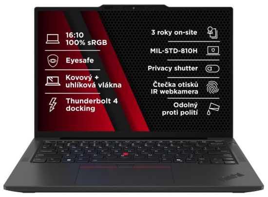 Obrázek LENOVO NTB ThinkPad X13 G6 - Ultra5 225U,13.3" WUXGA,16GB,512SSD,5MP+IRcam,W11P
