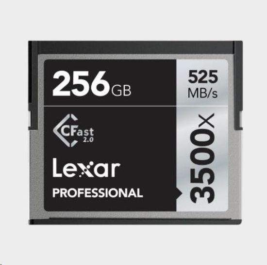 Obrázek Lexar Pro 3500X Cfast (VPG-130) R525/W445 256GB