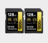 Obrázek Lexar SDXC Pro 1800x U3 UHS- II R280/ W210 (V60) 128 GB - 2pack