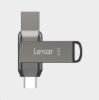Obrázek Lexar JumpDrive Dual Drive D400 Type- C/ Type- C & Type- A, up to 130MB/ s read (USB 3.1) 64 GB