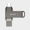 Obrázek Lexar JumpDrive Dual Drive D400 Type- C/ Type- C & Type- A, up to 130MB/ s read (USB 3.1) 128 GB