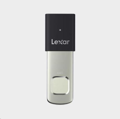 Obrázek Lexar JumpDrive Fingerprint F35pro USB 3.2 Gen1, up to R300/W60, 64GB