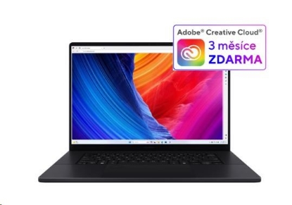 Obrázek ASUS NTB ProArt P16 (H7606WI-OLED007X), AI 9 HX 370, 16" 3840 x 2400, 64GB, 2TB SSD, Radeon+RTX, W11P, Black