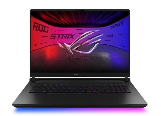 Obrázek ASUS NTB ROG Strix SCAR 18 (G835LW-NEBULA034X), Ultra 9-275HX, 18" 2560 x 1600, 16GB, 2TB SSD, RTX 5080, W11 Pro, Black