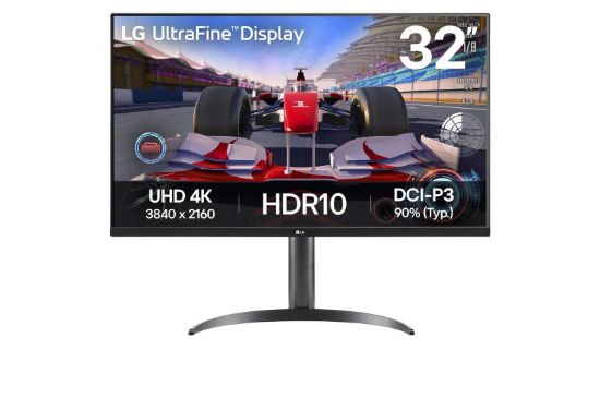 Obrázek LG MT VA LCD LED 31,5" 32UR550K - VA panel, 3840x2160, 2xHDMI, AMD freesync, repro, pivot