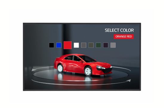 Obrázek LG 43" signage open frame 43TNF5P-B - UHD, 500nit, Touch, webOS 6.0