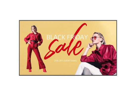 Obrázek LG 98" signage 98UM5K-B UHD, 16/7, 500nit, 25% Haze, webOS 6.0