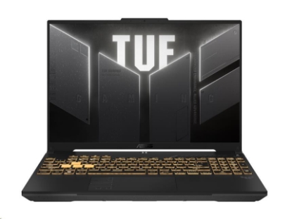 Obrázek ASUS NTB TUF Gaming F16 (FX607VU-RL017), Intel 5 210H, 16" 1920x1200, 16GB, 512GB SSD, IrisX+RTX 4050, No OS, Gray