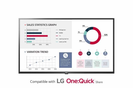 Obrázek LG 55" signage 55VM5J-H - videowall