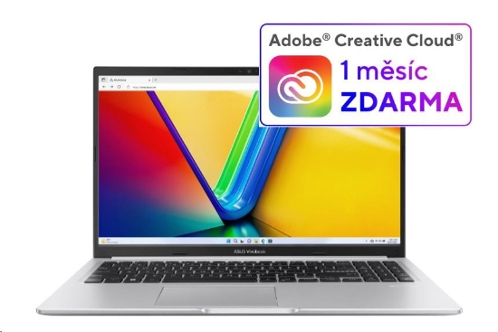 Obrázek ASUS NTB Vivobook 15 (X1502VA-NJ597W), i5-13420H, 15.6" 1920 x 1080, 8GB, 512GB SSD, Intel HD, W11 Home, Silver
