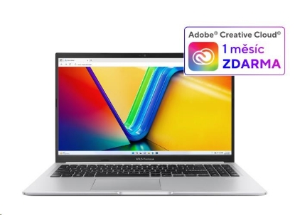 Obrázek ASUS NTB Vivobook 15 (X1502VA-NJ881W), i5-13420H, 15.6" 1920x1080, 16GB, 512GB SSD, Iris X, W11 Home, Cool Silver