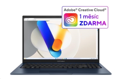 Obrázek ASUS NTB Vivobook 15 (X1504VA-NJ1721W), i5-1235U, 15.6" 1920 x 1080, 8GB, 512GB SSD, UHD, W11 Home, Blue