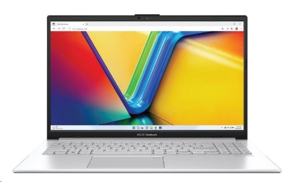 Obrázek ASUS NTB Vivobook Go 15 (E1504GA-NJ172WS), N100, 15.6" 1920 x 1080, 4GB, 128GB UFS, Intel UHD, W11 Home in S, Silver