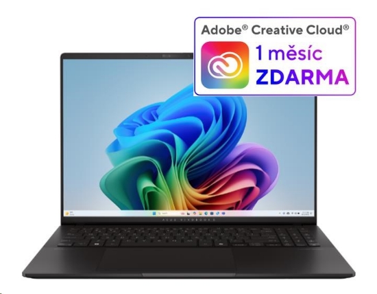 Obrázek ASUS NTB Vivobook S16 (M5606WA-OLED022X), AI 9 HX 370, 16" 3200 x 2000, 32GB, 1TB SSD, AMD Radeon, W11 Pro, Black