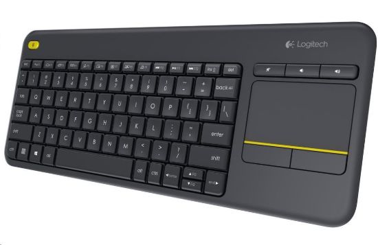 Obrázek Logitech Wireless Keyboard Touch Unifying K400 Plus, CZ