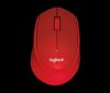 Obrázek Logitech Wireless Mouse M330 Silent Plus, red