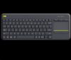 Obrázek Logitech Wireless Keyboard Touch Plus K400 Plus, black, US