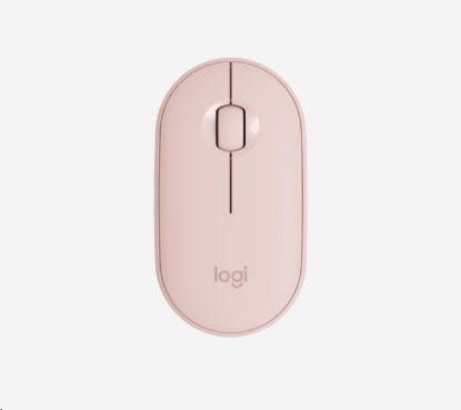 Obrázek Logitech Pebble Wireless Mouse M350, růžová