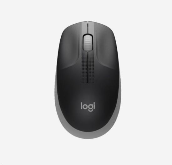 Obrázek Logitech Wireless Mouse M190 Full-Size, mid gray