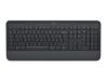 Obrázek Logitech Klávesnice Signature K650, CZ- SK, černá/ šedá