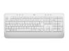Obrázek Logitech Klávesnice Signature K650, CZ- SK, bílá/ šedá