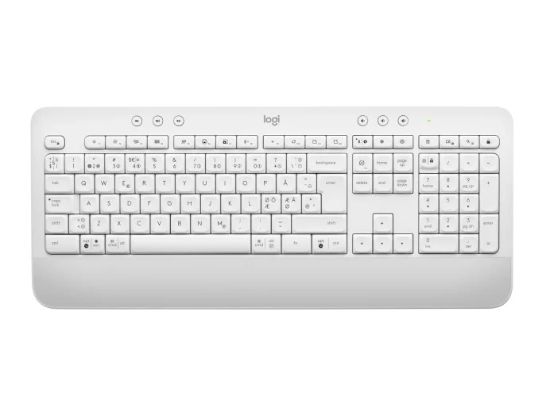 Obrázek Logitech Klávesnice Signature K650, CZ-SK, bílá/šedá
