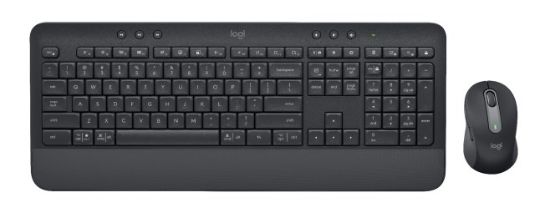 Obrázek Logitech Set klávesnice a myš Signature MK650, CZ- SK, černá/ šedá