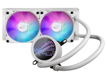 Obrázek ASUS vodní chladič CPU AIO ROG RYUO III 240 ARGB WHITE, 2x120mm, LGA1851, AM5