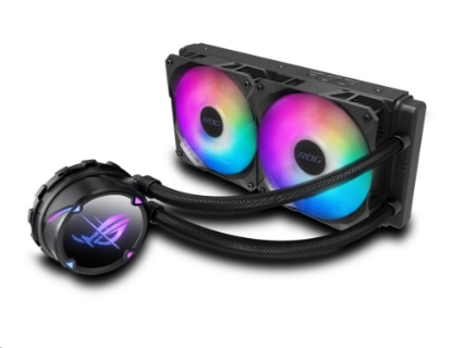 Obrázek ASUS vodní chladič CPU AIO ROG STRIX LC II 240 ARGB, 2x120mm, LGA1851, AM4