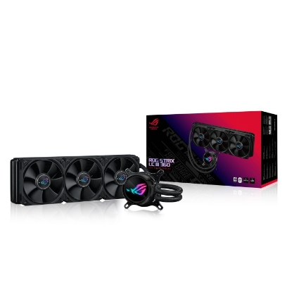 Obrázek ASUS vodní chladič CPU AIO ROG STRIX LC III 360, 3x120mm, LGA1851, AM5