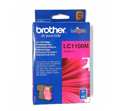 Obrázek Brother LC-1100 (LC1100M) - cartridge, magenta (purpurová)