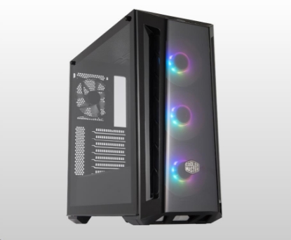 Obrázek Cooler Master case MasterBox MB520 ARGB, E-ATX, Průhledná bočnice, 3x 120mm ARGB Fan, 1x 120mm Fan, Černá