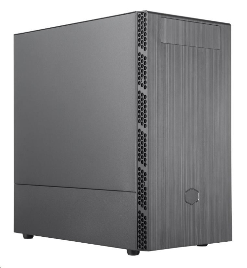 Obrázek Cooler Master case MasterBox MB400L ODD, mATX, Průhledná bočnice, 1x 120mm Fan, Černá