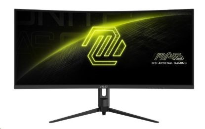 Obrázek MSI LCD MAG 342CQR E2, 34" 3440x1440, VA, 180Hz, 4ms, VESA 75x75mm, N/A, Black