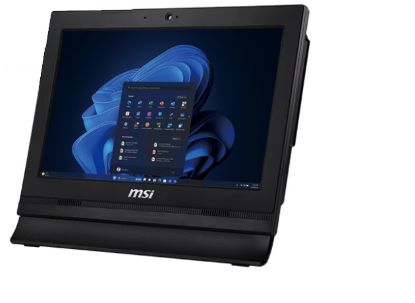 Obrázek MSI PC AIO PRO AP162T ADL-04SCZ, Intel N100,15,6" FHD touch,4GB,128GB M.2 SSD,W11 Pro,Black