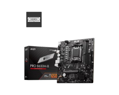 Obrázek BAZAR - MSI MB Sc AM5 PRO B650M-B, AMD B650, 2xDDR5, 1xHDMI, 1xVGA, mATX - Po opravě (Bez příšlušenství)