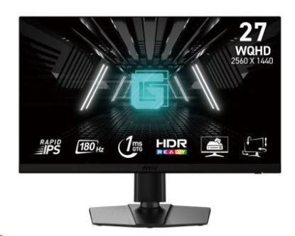 Obrázek MSI LCD G272QPF E2, 27", 2560x1440, Rapid IPS, 180Hz, 1ms, VESA 100x100, Black