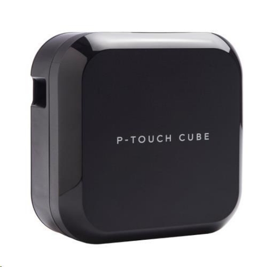 Obrázek BROTHER tiskárna štítků PT-P710B - 24mm, pásky TZe, USB,  BT, P-touch CUBE Plus - Tiskárna štítků