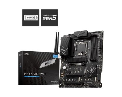 Obrázek BAZAR - MSI MB Sc LGA1700 PRO Z790- P WIFI, Intel Z790, 4xDDR5, 1xDP, 1xHDMI, WI- FI - Po opravě (Bez příšlušenství)