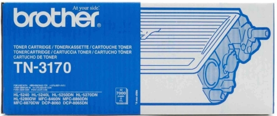 Obrázek BROTHER Toner TN-3170 pro HL-52xx, DCP-8050/8065DN, MFC-8460N/8860DN