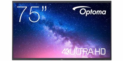 Obrázek Optoma 5753RK IFPD 75" - interaktivní dotykový, 4K UHD, multidotyk 40prstu, Android 13, 8GB RAM / 64GB ROM